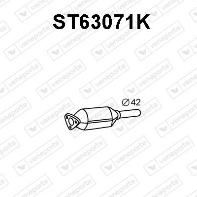 Veneporte ST63071K Каталізатор ST63071K: Приваблива ціна - Купити у Польщі на 2407.PL!