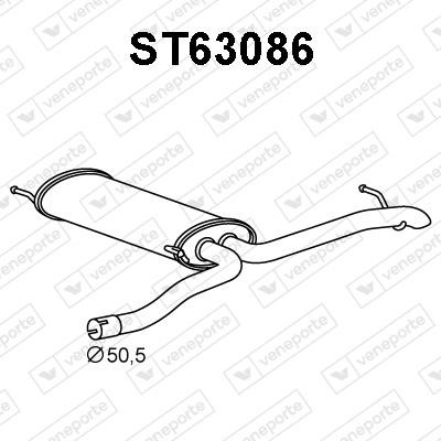 Veneporte ST63086 Shock absorber ST63086: Buy near me at 2407.PL in Poland at an Affordable price!
