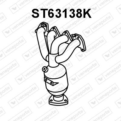 Veneporte ST63138K Катализатор ST63138K: Отличная цена - Купить в Польше на 2407.PL!