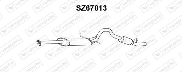 Veneporte SZ67013 End Silencer SZ67013: Buy near me in Poland at 2407.PL - Good price!