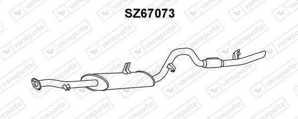 Veneporte SZ67073 End Silencer SZ67073: Buy near me in Poland at 2407.PL - Good price!