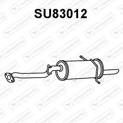 Veneporte SU83012 End Silencer SU83012: Buy near me in Poland at 2407.PL - Good price!