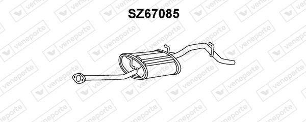 Veneporte SZ67085 End Silencer SZ67085: Buy near me in Poland at 2407.PL - Good price!