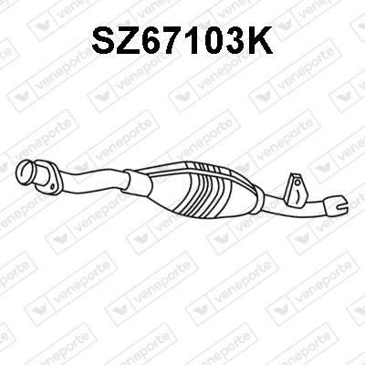 Veneporte SZ67103K Katalizator SZ67103K: Dobra cena w Polsce na 2407.PL - Kup Teraz!