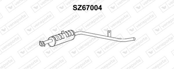 Veneporte SZ67004 End Silencer SZ67004: Buy near me in Poland at 2407.PL - Good price!