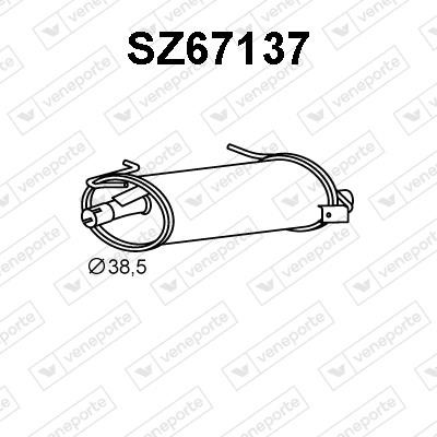 Veneporte SZ67137 Endschalldämpfer SZ67137: Kaufen Sie zu einem guten Preis in Polen bei 2407.PL!
