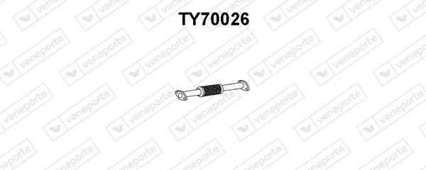 Veneporte TY70026 Abgasrohr TY70026: Kaufen Sie zu einem guten Preis in Polen bei 2407.PL!