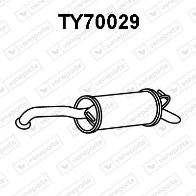 Veneporte TY70029 Endschalldämpfer TY70029: Kaufen Sie zu einem guten Preis in Polen bei 2407.PL!