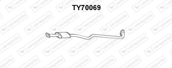 Veneporte TY70069 Резонатор TY70069: Отличная цена - Купить в Польше на 2407.PL!