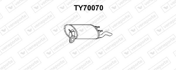 Veneporte TY70070 Endschalldämpfer TY70070: Kaufen Sie zu einem guten Preis in Polen bei 2407.PL!