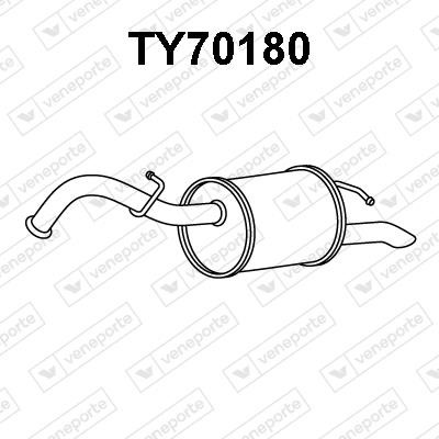 Veneporte TY70180 Endschalldämpfer TY70180: Kaufen Sie zu einem guten Preis in Polen bei 2407.PL!