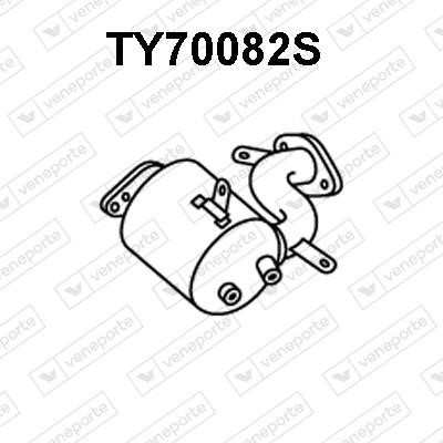 Veneporte TY70082S Diesel particulate filter DPF TY70082S: Buy near me in Poland at 2407.PL - Good price!