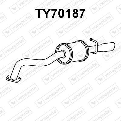 Veneporte TY70187 End Silencer TY70187: Buy near me at 2407.PL in Poland at an Affordable price!