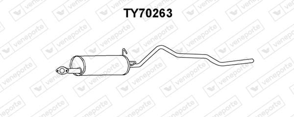 Veneporte TY70263 End Silencer TY70263: Buy near me at 2407.PL in Poland at an Affordable price!