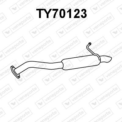 Veneporte TY70123 Endschalldämpfer TY70123: Kaufen Sie zu einem guten Preis in Polen bei 2407.PL!