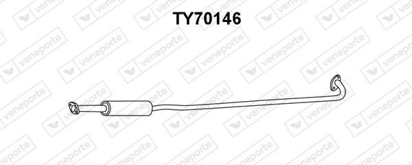 Veneporte TY70146 Resonator TY70146: Buy near me in Poland at 2407.PL - Good price!