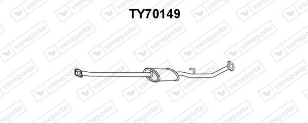 Veneporte TY70149 Резонатор TY70149: Отличная цена - Купить в Польше на 2407.PL!