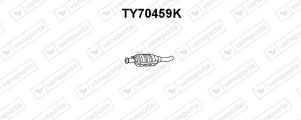 Veneporte TY70459K Katalysator TY70459K: Kaufen Sie zu einem guten Preis in Polen bei 2407.PL!