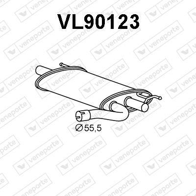 Veneporte VL90123 Endschalldämpfer VL90123: Kaufen Sie zu einem guten Preis in Polen bei 2407.PL!