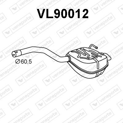 Veneporte VL90012 Endschalldämpfer VL90012: Kaufen Sie zu einem guten Preis in Polen bei 2407.PL!