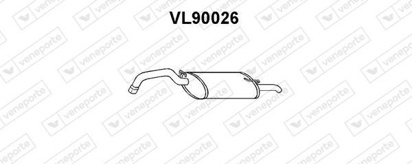 Veneporte VL90026 Endschalldämpfer VL90026: Kaufen Sie zu einem guten Preis in Polen bei 2407.PL!