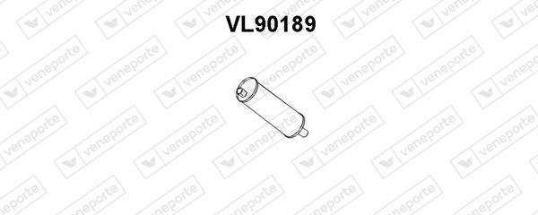 Veneporte VL90189 End Silencer VL90189: Buy near me in Poland at 2407.PL - Good price!