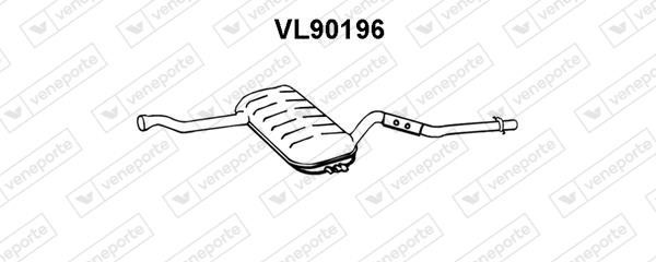 Veneporte VL90196 End Silencer VL90196: Buy near me in Poland at 2407.PL - Good price!