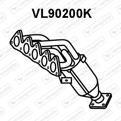  VL90200K Katalizator VL90200K: Dobra cena w Polsce na 2407.PL - Kup Teraz!