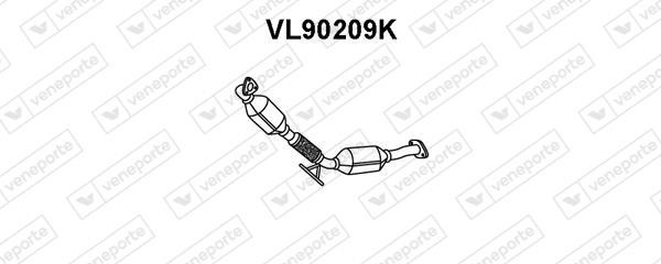 Veneporte VL90209K Каталізатор VL90209K: Приваблива ціна - Купити у Польщі на 2407.PL!