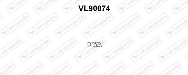 Veneporte VL90074 Rura wydechowa VL90074: Dobra cena w Polsce na 2407.PL - Kup Teraz!
