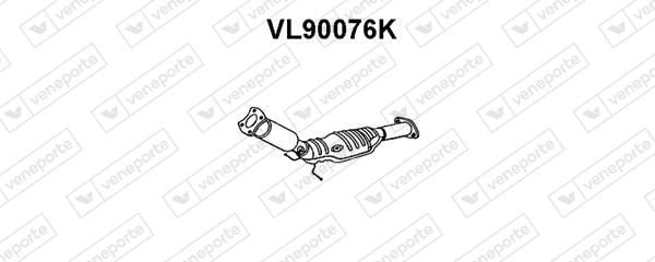 Veneporte VL90076K Katalizator VL90076K: Dobra cena w Polsce na 2407.PL - Kup Teraz!