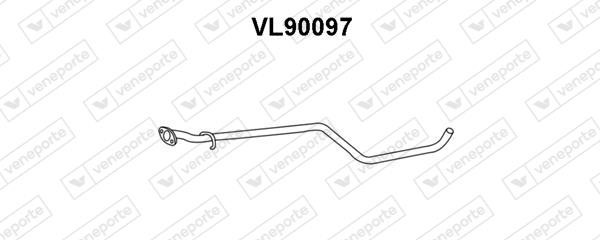 Veneporte VL90097 Выхлопная труба VL90097: Отличная цена - Купить в Польше на 2407.PL!