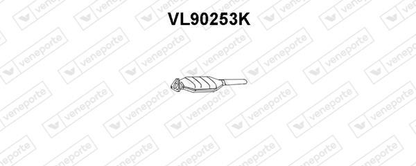 Veneporte VL90253K Каталізатор VL90253K: Приваблива ціна - Купити у Польщі на 2407.PL!