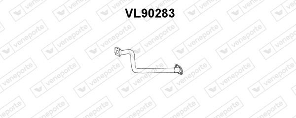 Veneporte VL90283 Exhaust pipe VL90283: Buy near me in Poland at 2407.PL - Good price!