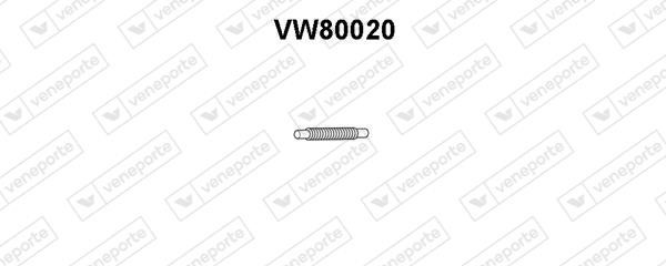 Veneporte VW80020 Corrugated pipe VW80020: Buy near me at 2407.PL in Poland at an Affordable price!