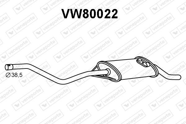 Veneporte VW80022 Endschalldämpfer VW80022: Bestellen Sie in Polen zu einem guten Preis bei 2407.PL!