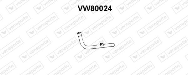 Veneporte VW80024 Вихлопна труба VW80024: Приваблива ціна - Купити у Польщі на 2407.PL!