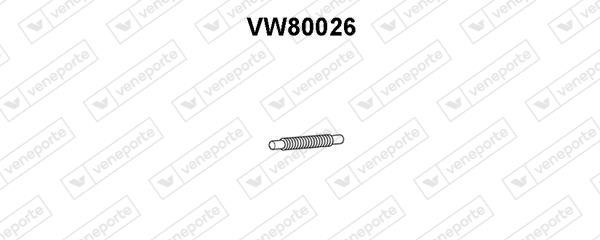 Veneporte VW80026 Corrugated pipe VW80026: Buy near me in Poland at 2407.PL - Good price!