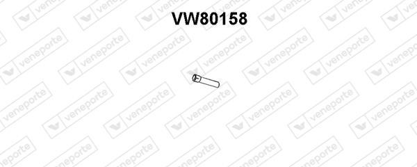 Veneporte VW80158 Rura wydechowa VW80158: Atrakcyjna cena w Polsce na 2407.PL - Zamów teraz!