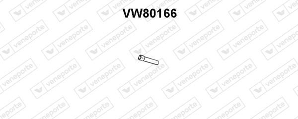Veneporte VW80166 Выхлопная труба VW80166: Отличная цена - Купить в Польше на 2407.PL!