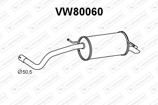Veneporte VW80060 Endschalldämpfer VW80060: Kaufen Sie zu einem guten Preis in Polen bei 2407.PL!