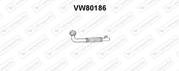 Veneporte VW80186 Rura wydechowa VW80186: Dobra cena w Polsce na 2407.PL - Kup Teraz!