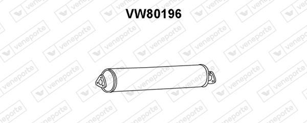 Veneporte VW80196 Resonator VW80196: Buy near me in Poland at 2407.PL - Good price!
