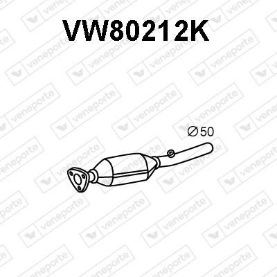 Veneporte VW80212K Catalytic Converter VW80212K: Buy near me in Poland at 2407.PL - Good price!