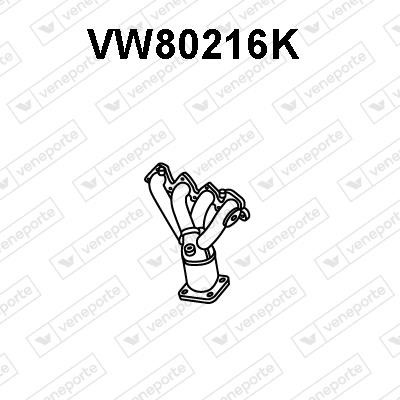 Veneporte VW80216K Катализатор VW80216K: Отличная цена - Купить в Польше на 2407.PL!