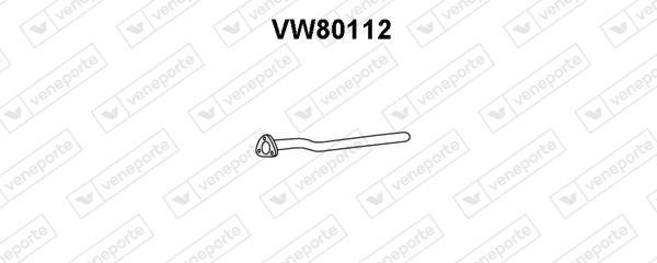 Veneporte VW80112 Выхлопная труба VW80112: Отличная цена - Купить в Польше на 2407.PL!