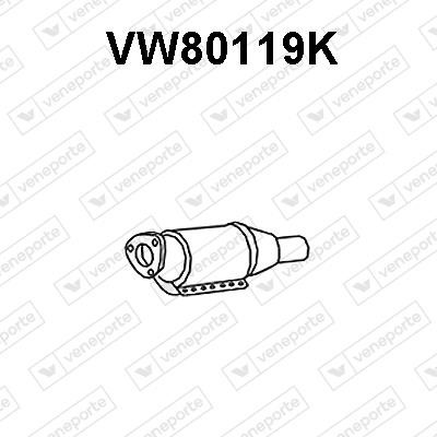 Veneporte VW80119K Катализатор VW80119K: Отличная цена - Купить в Польше на 2407.PL!