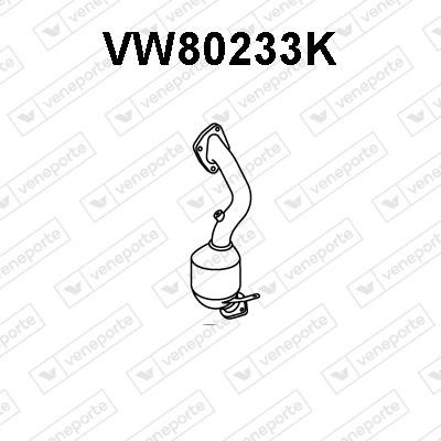Veneporte VW80233K Каталізатор VW80233K: Приваблива ціна - Купити у Польщі на 2407.PL!
