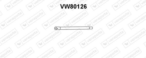 Veneporte VW80126 Rura wydechowa VW80126: Dobra cena w Polsce na 2407.PL - Kup Teraz!