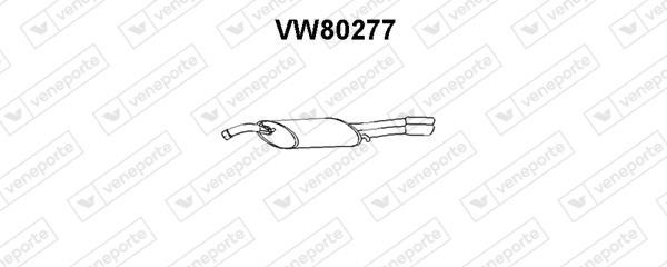 Veneporte VW80277 Endschalldämpfer VW80277: Kaufen Sie zu einem guten Preis in Polen bei 2407.PL!